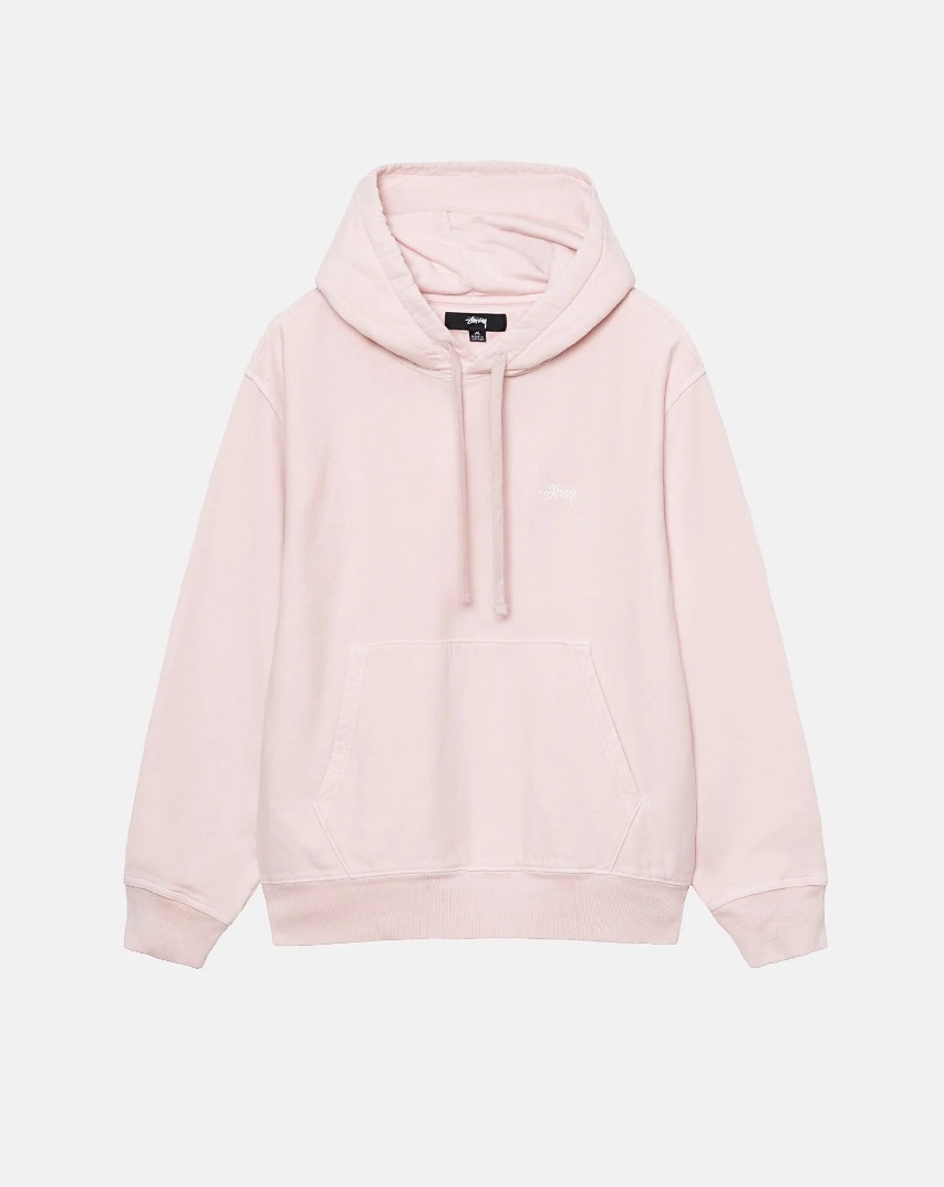 ★関税込★STUSSY★OVERDYED STOCK LOGO HOODIE★パーカー★ ☆人気☆【STUSSY】☆OVERDYED STOCK LOGO HOODI.E☆パーカー