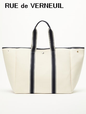RUE DE VERNEUILパリBrandスタイリッシュトートバッグ（L)
