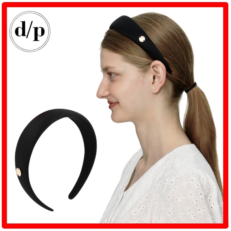 ☆人気☆【depound】☆satin bold hairban.d (L)☆ヘアバンド☆