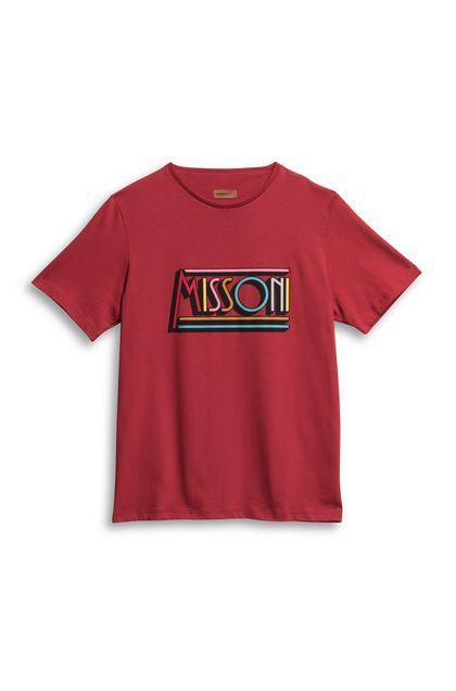 SALE！MISSONI MARE レトロブランドロゴ Tシャツ ビーチシーンで