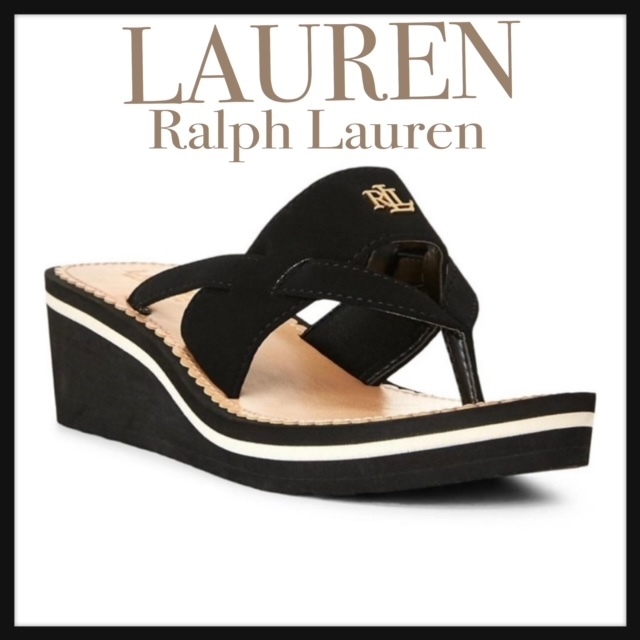 即発★Ralph Lauren★ウェッジ サンダル