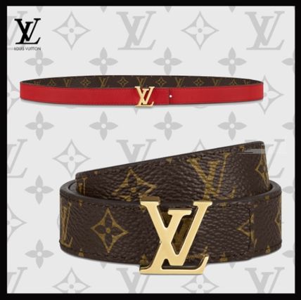 レッド（赤）系 Louis Vuitton(ルイヴィトン) ベルト(レディース