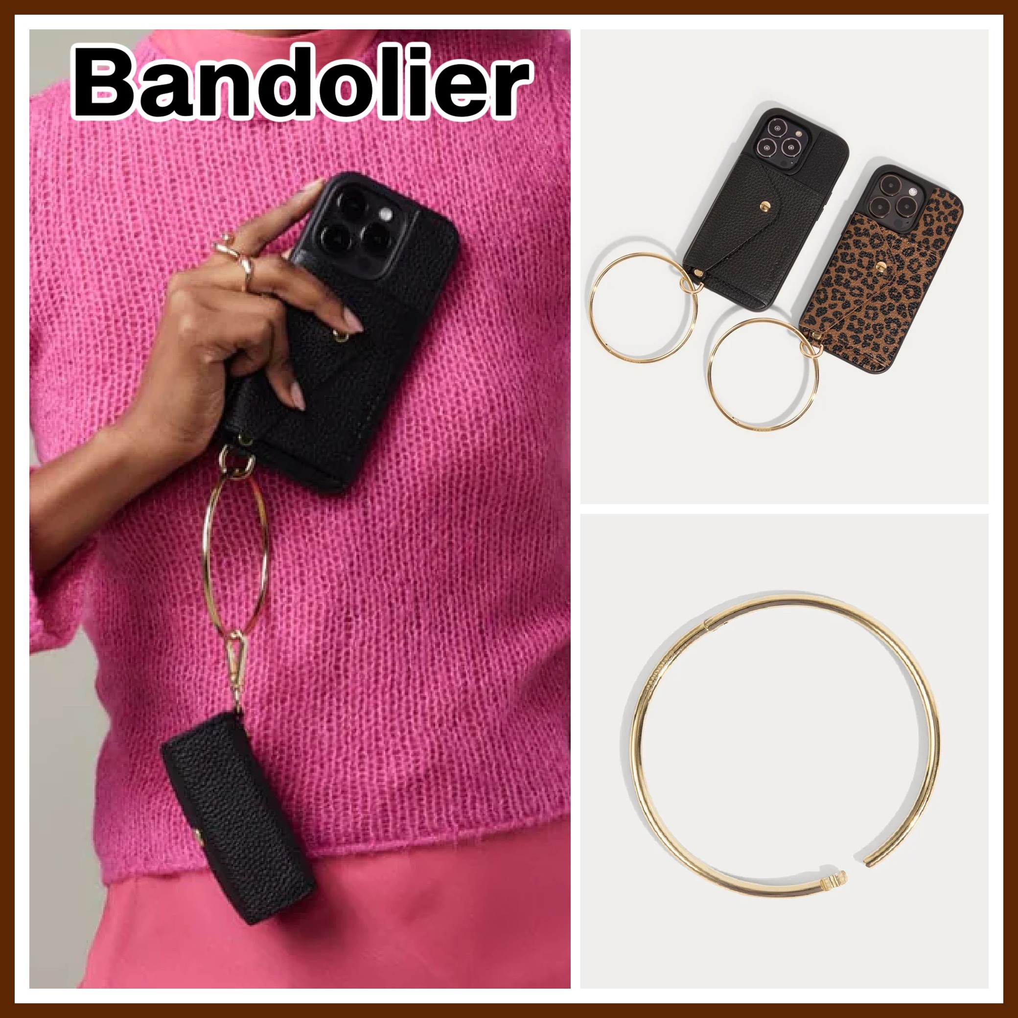 完売必須♪ ☆Bandolier☆ BANGLE WRISTLET 14k plated gold