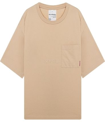 Acne Studios Tシャツ・カットソー ベージュ 0391124S0059 ベージュ系 Acne Studios(アクネストゥディオス) Tシャツ