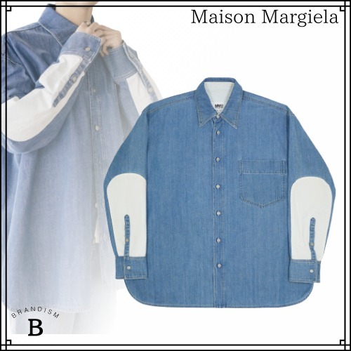 送料関税込【Maison Margiela】ウエスタン デニムシャツ 『海外