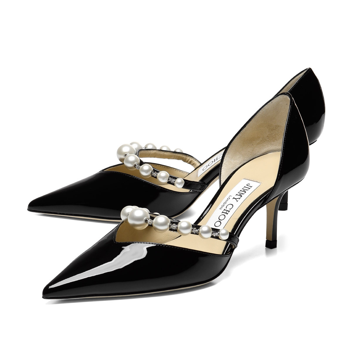 JIMMY CHOO ポインテッドトゥ パンプス AURELIE 65 XKM