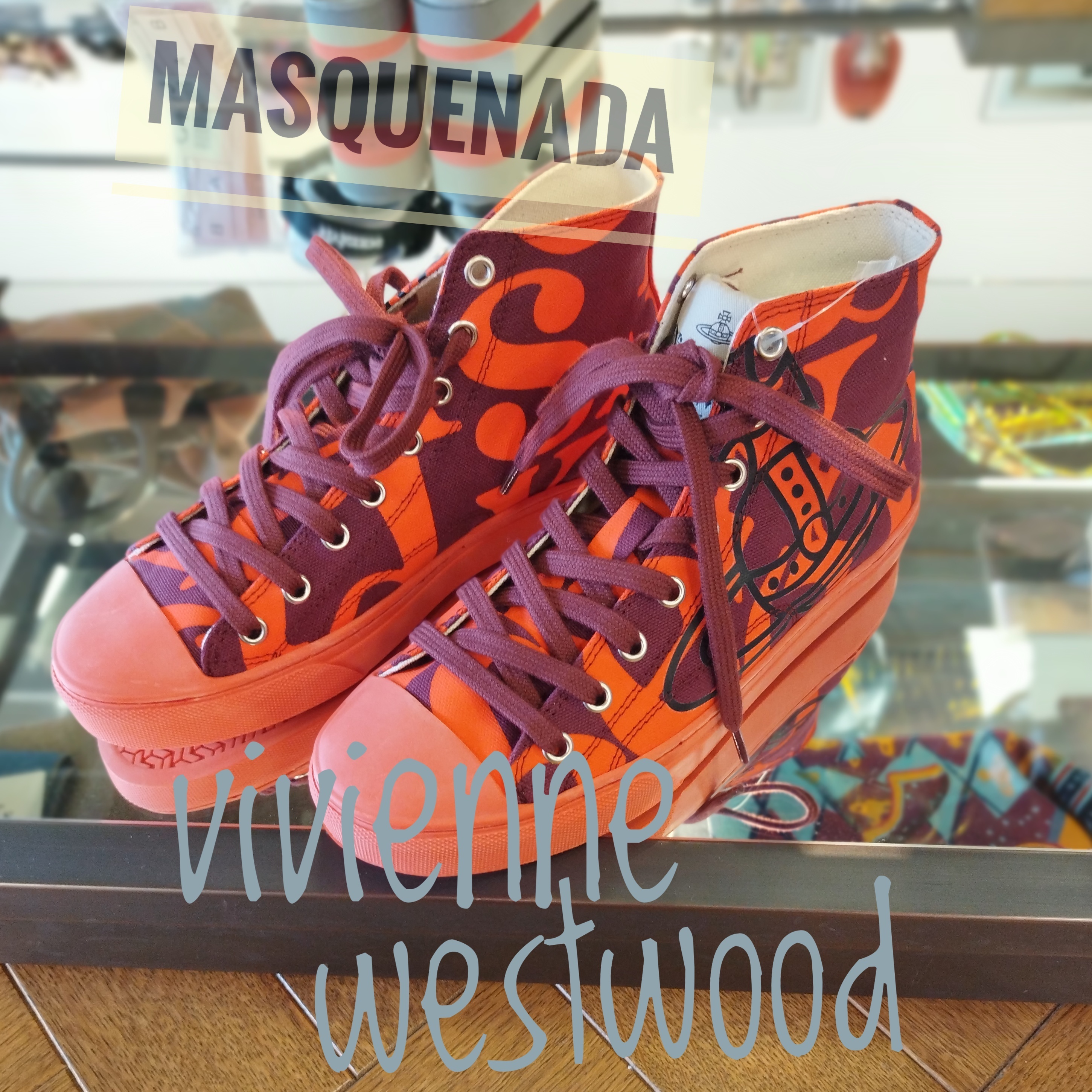 国内即発送☆Vivienne Westwood PLIMSOLL HIGH TOP スニーカー