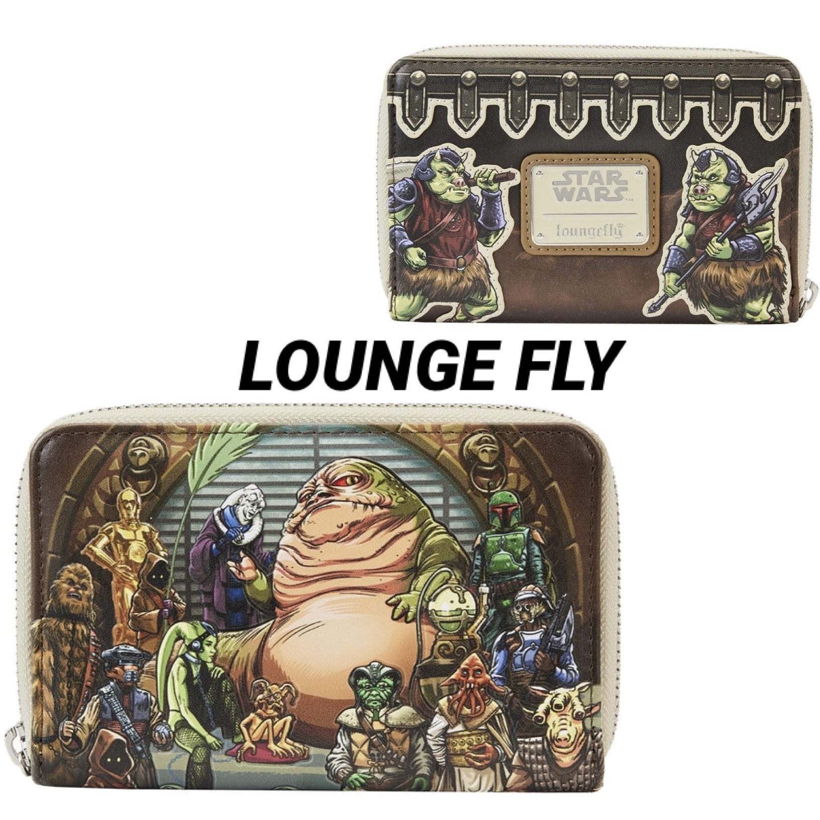 ◆Disney◆LOUNGE FLY スターウォーズ ラウンドウォレット送料込