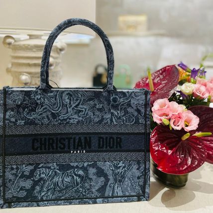 ネイビー(紺)系 Dior BOOK TOTE(ディオール ブックトート