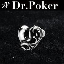 【CHROME HEARTS】 クロムハーツ ハート ピアス Heart Earring
