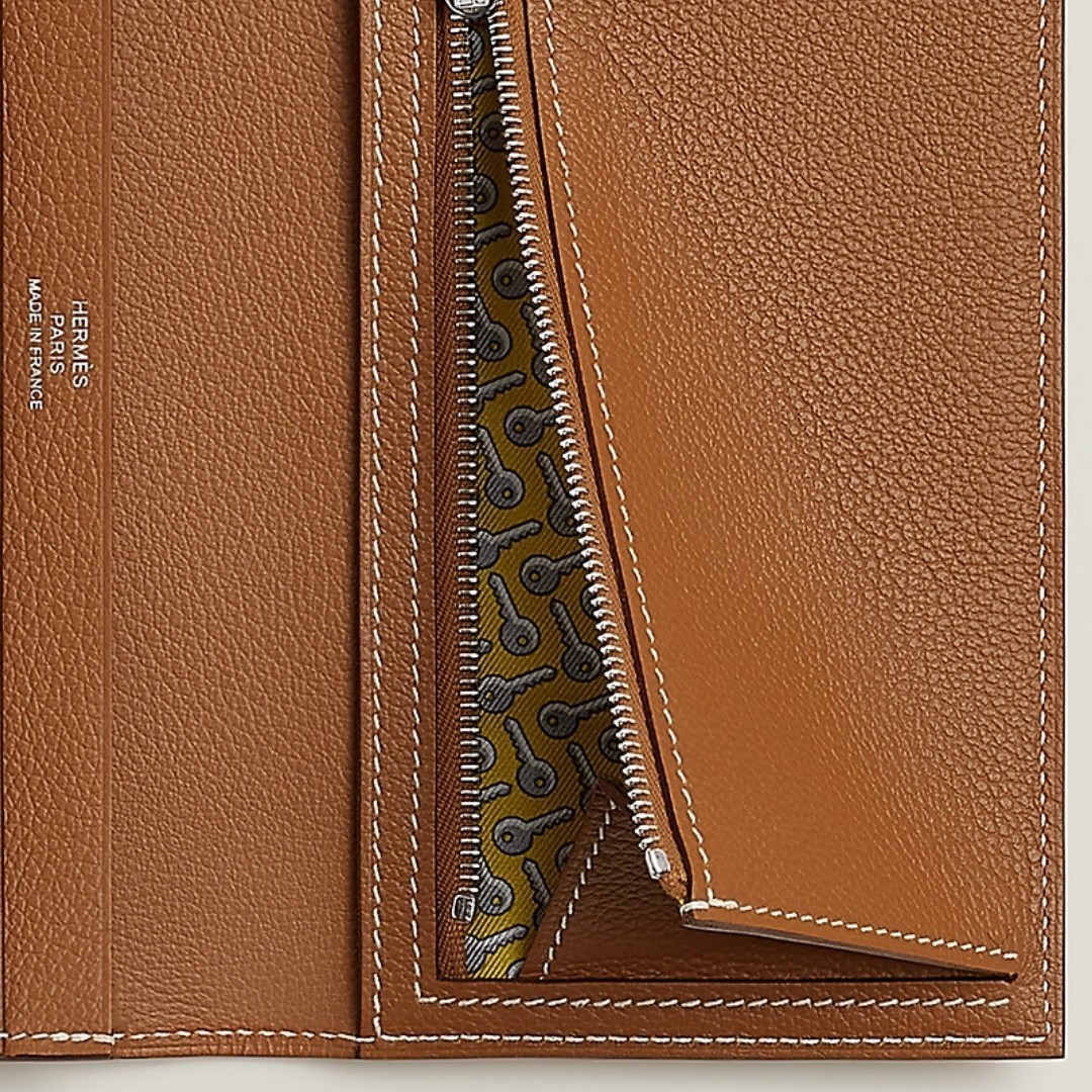 【HERMES】上品で大人なデザイン★Citizen Twill 長財布 HERMES Citizen Twill(エルメス シティズンツイル) 長財布