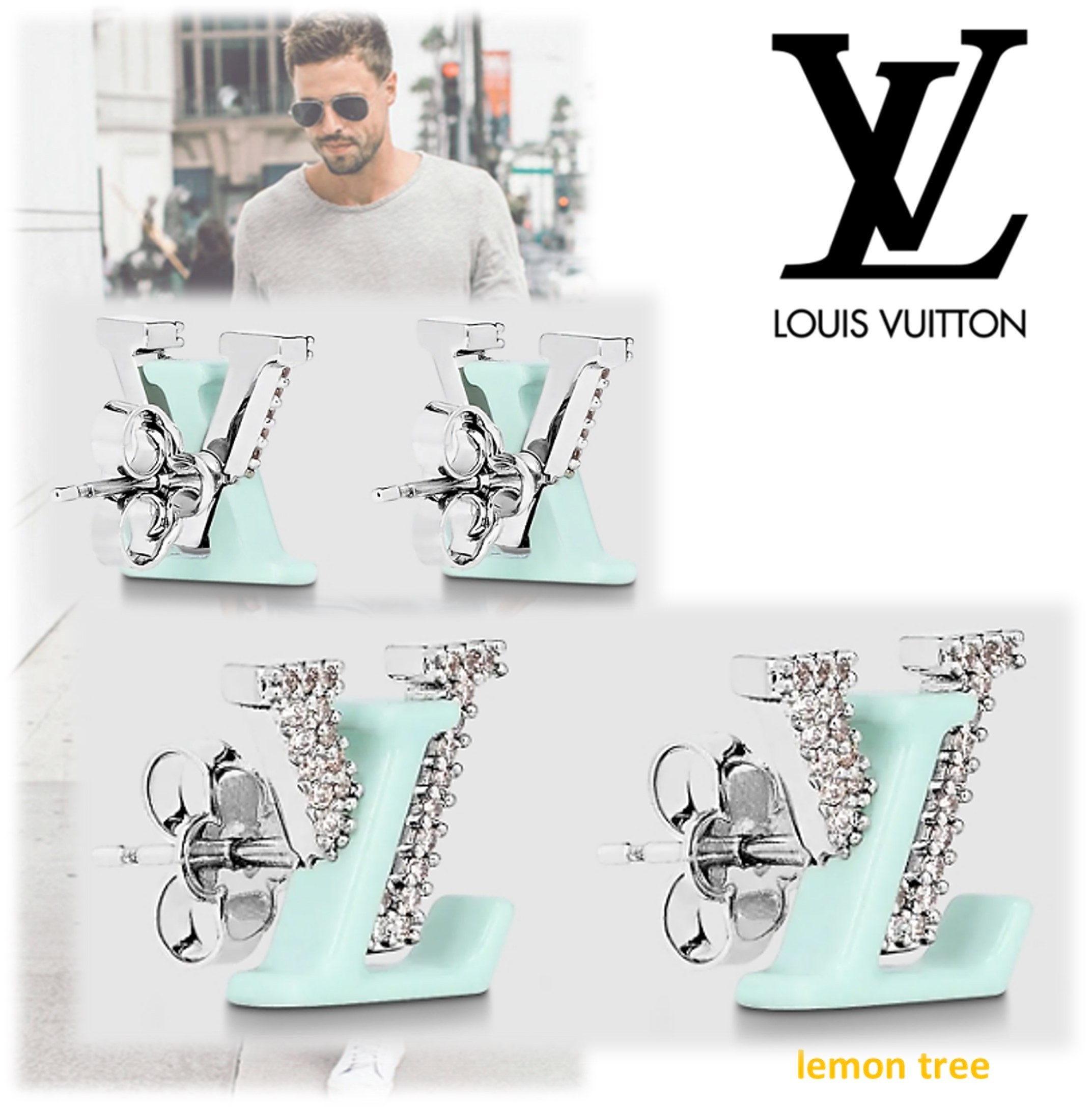 【Louis Vuitton】ピアス・LV アイコニック スィーティー M01137