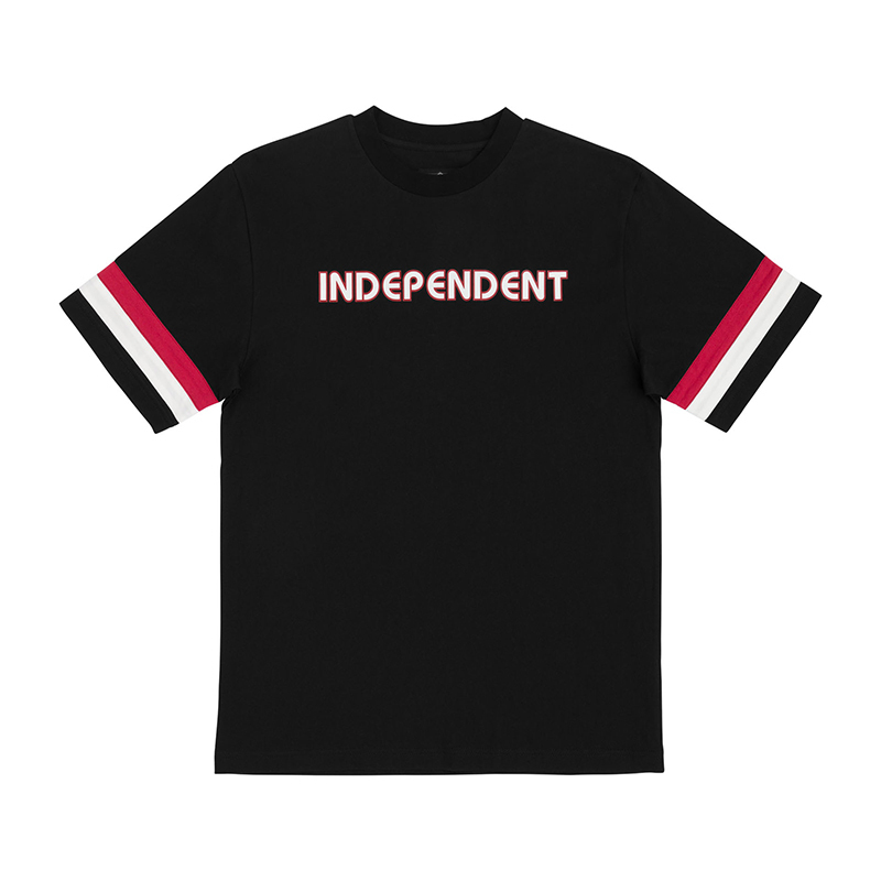 【INDEPENDENT】 BAUHAUS S/S JERSEY TOPS [BLACK]