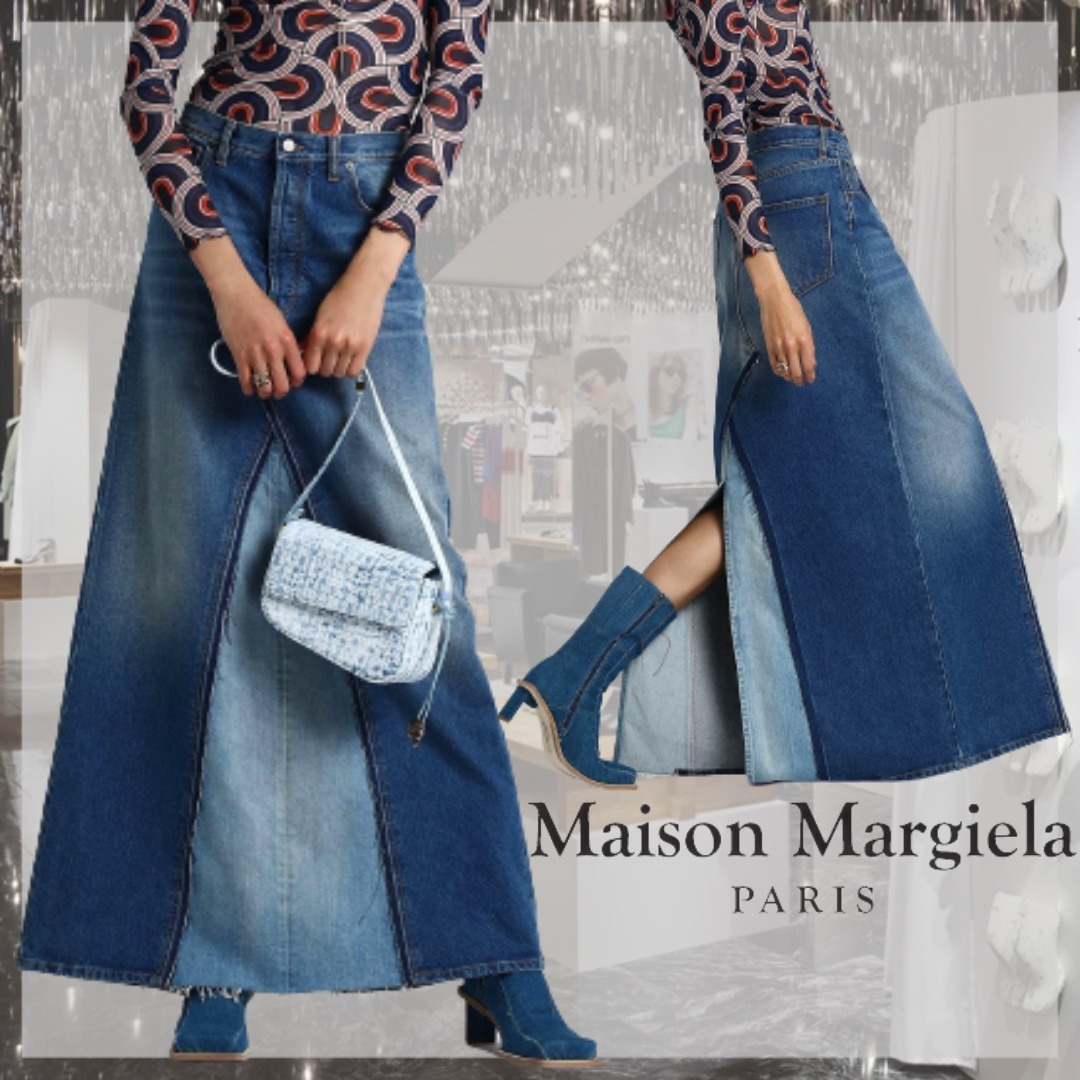 Maison Margiela* マルジェラ デニム ロングスカート 関込 【10%OFF