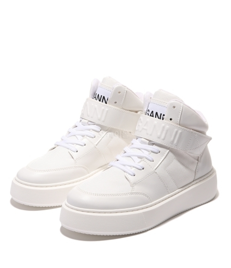 GANNI｜SNEAKERS (SPORTY MIX HIGH TOP SNEAKERS (S2026 135