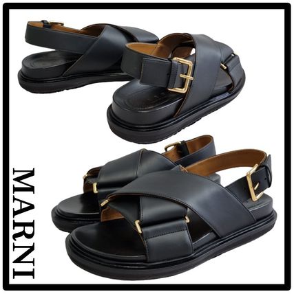 MARNI More Sandals Casual Style Street Style Logo Sandals