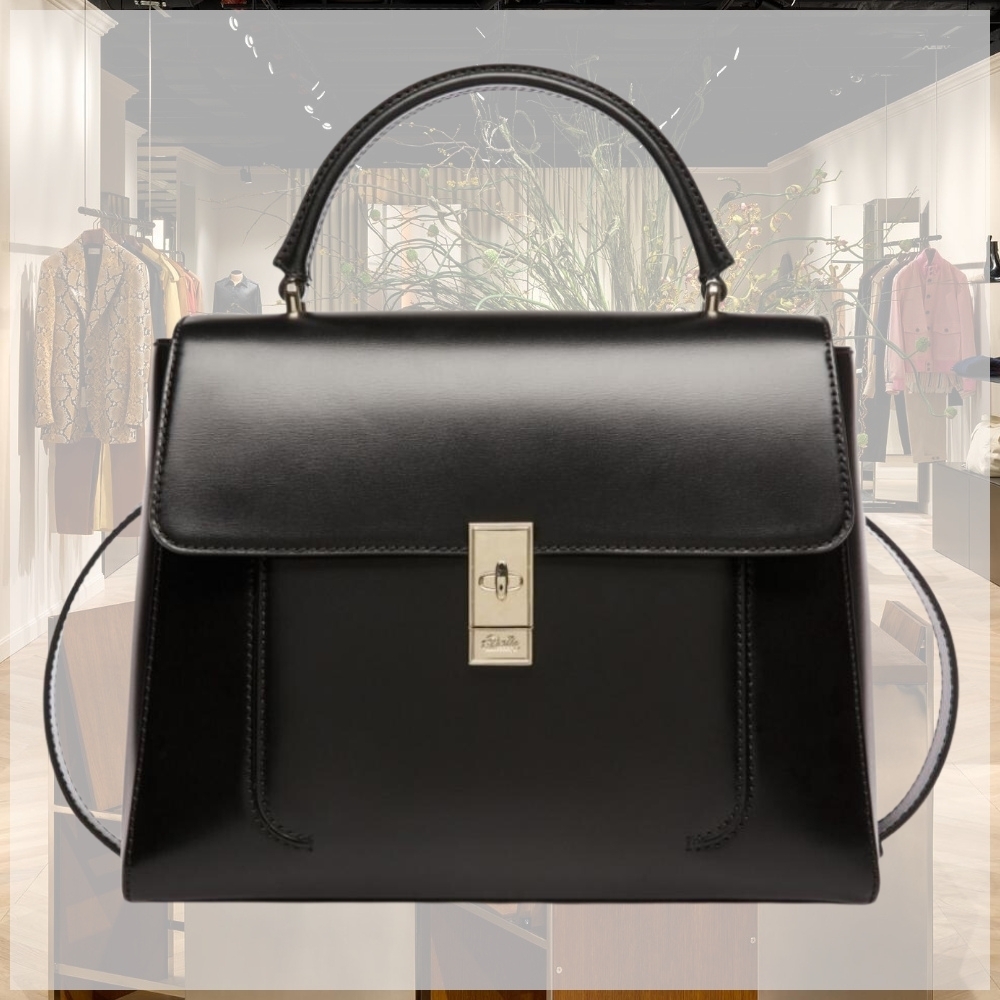 エレガント バリー ハンドバッグ EMERY.MD Ballyロゴ ショルダー