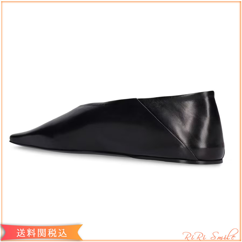 【Jil Sander】レザーメリージェーンフラットシューズ ジルサンダー Jil Sander JIL SANDER フラットシューズ Scarpa