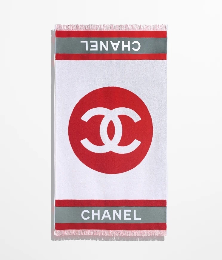 《23SS★》CHANEL バスタオル ビーチタオル 夏の必須品