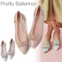 Shop Pretty Ballerinas 2023 SS Unisex Street Style Plain Leather