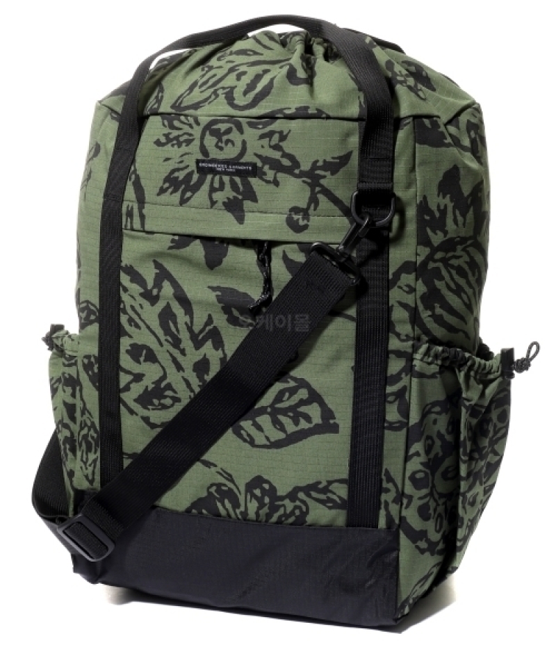 Engineered Garments｜TOTEBAGS (UL 3 Way Bag Olive Floral