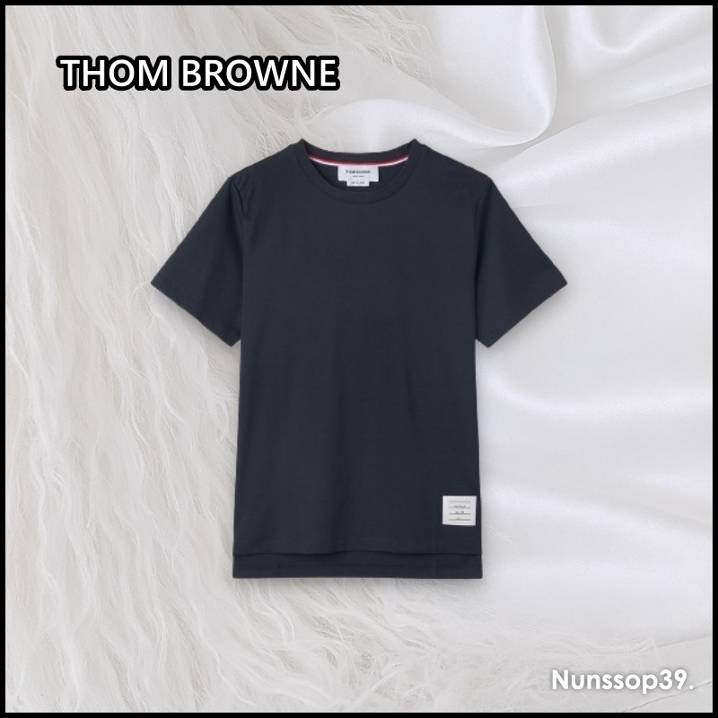 《THOM BROWNE》 MJS067A 00042 415 Relaxed Fit Medium T-shirt