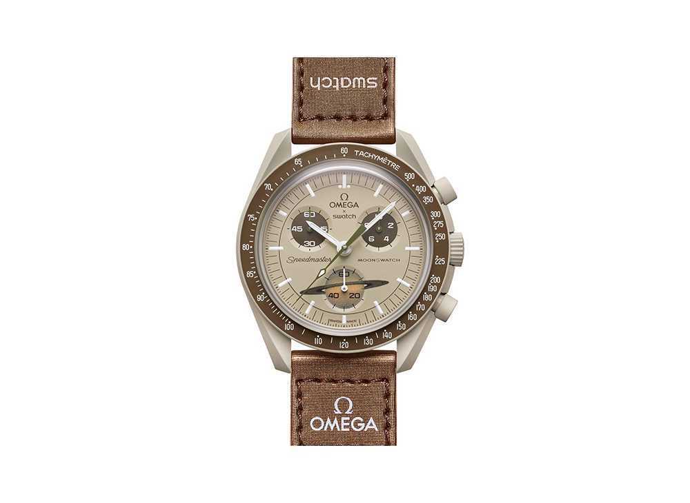 Swatch × Omega Mission to Saturn BIOCERAMIC MOONSWATCH