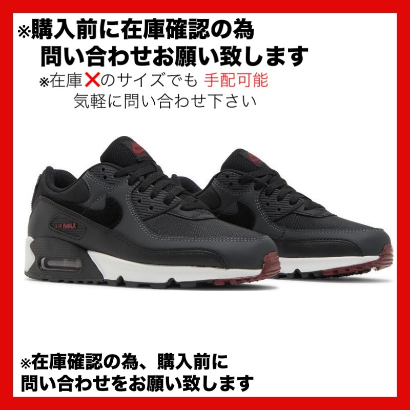 スニーカー Nike Air Max 90 Anthracite Team Red