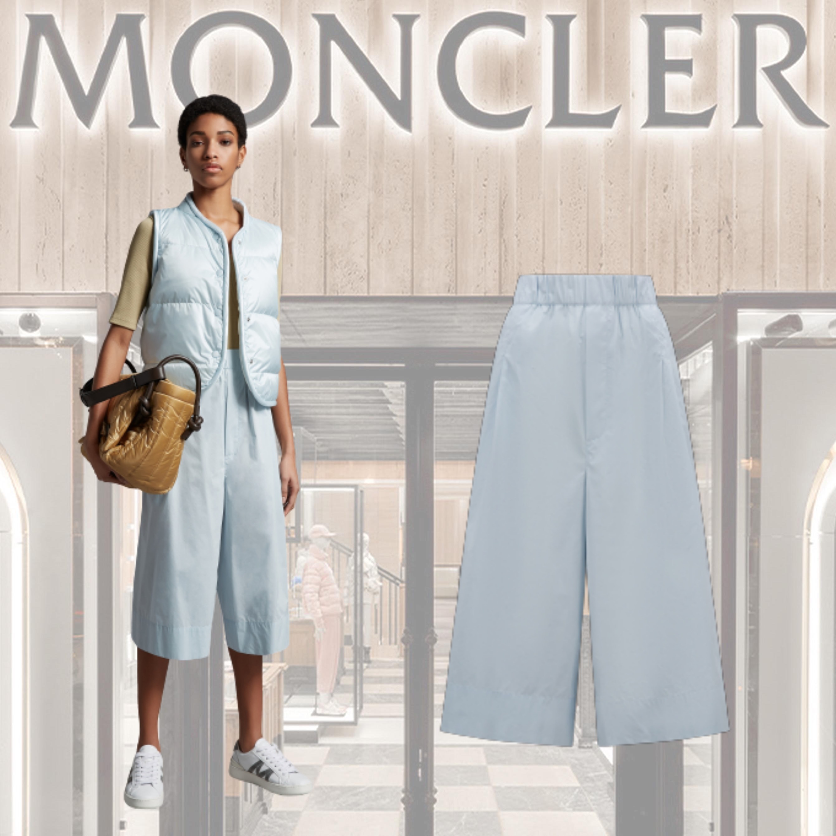 ★【MONCLER(モンクレール)】Shorts in cotone★コットンパンツ
