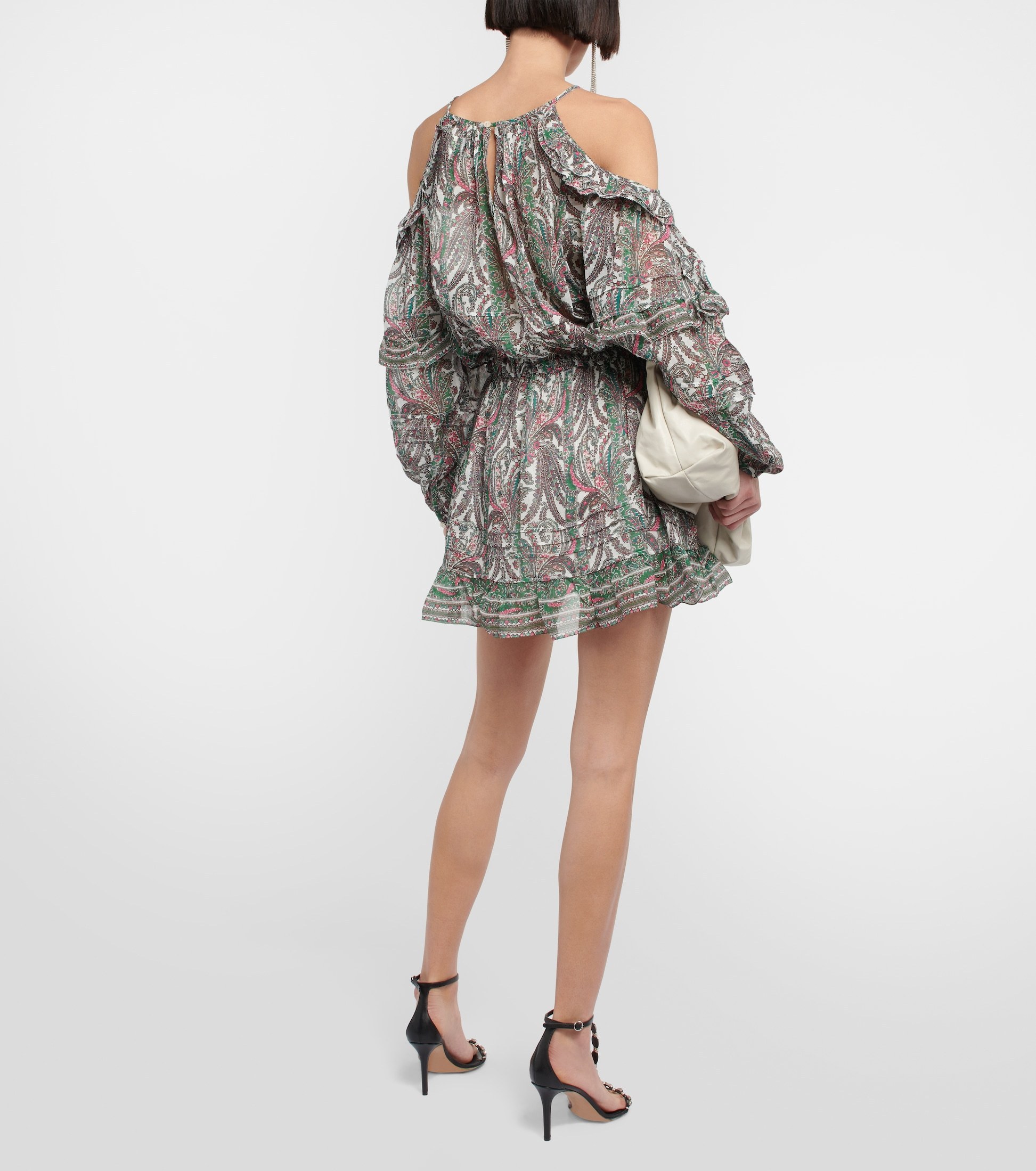ISABEL MARANT インドコットン ドレス ワンピース 36（DIVINE
