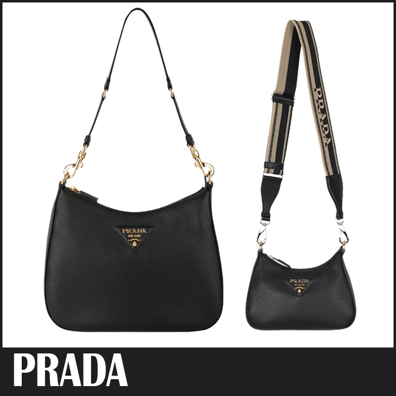 ☆送料関税込☆PRADA ロゴ 2way ストラップ ショルダーバッグ☆