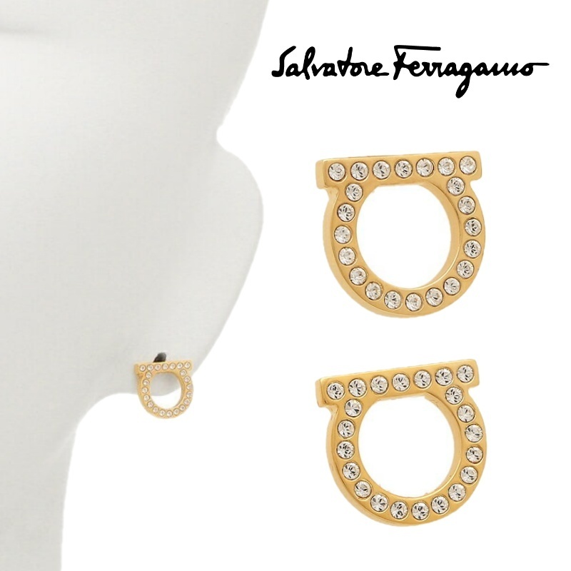 [関税込/国内発] Salvatore Ferragamo ピアス 760122 696573