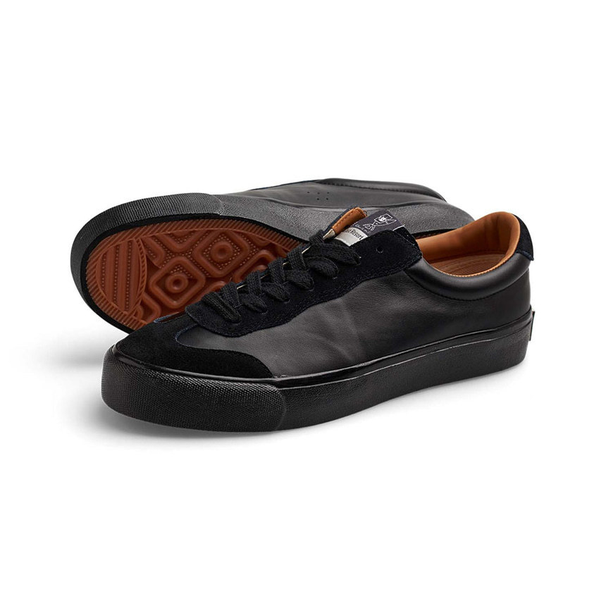 【LAST RESORT AB】 VM004 MILIC LEATHER/SUEDE LO : DUO BLACK