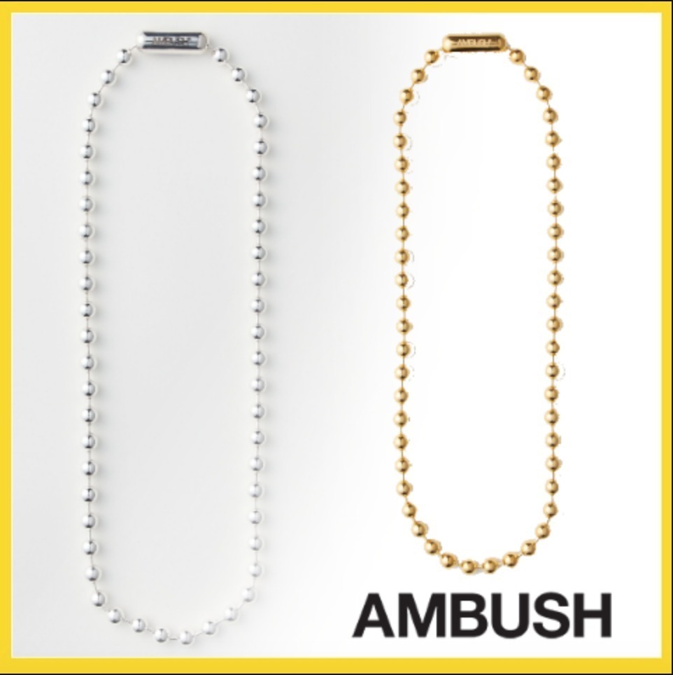 通販・価格比較 AMBUSH ボールチェーン ネックレス 金 銀 レディース