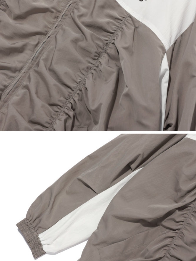 CPGN STUDIO】Shirring 2WAY Nylon Jacket (CPGN