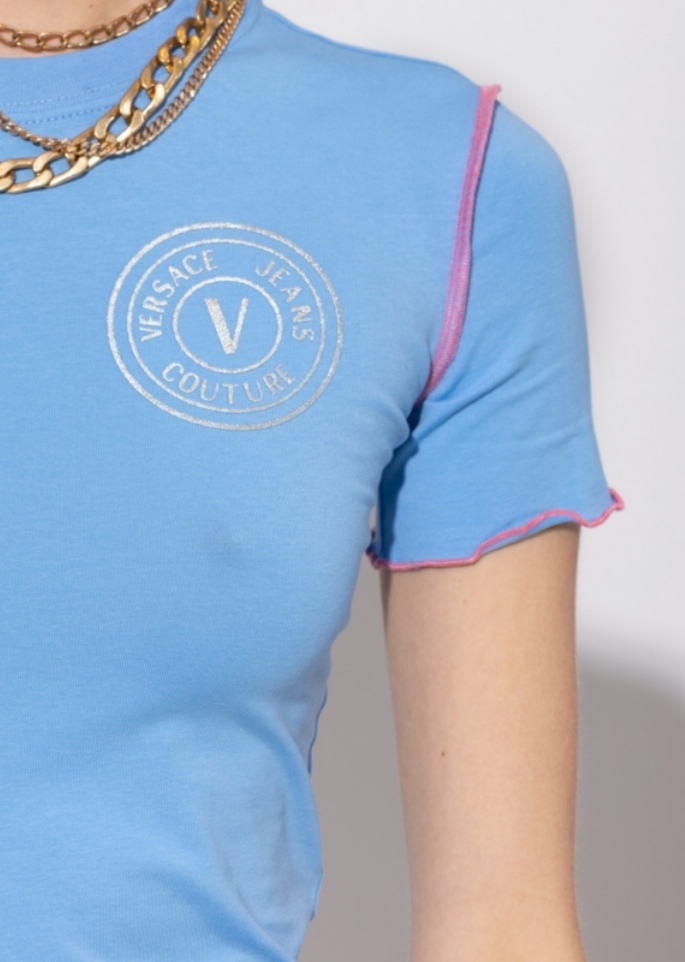 通販ショップ販売 ヴェルサーチ/VERSACE JEANS COUTURE ロゴ Tシャツ