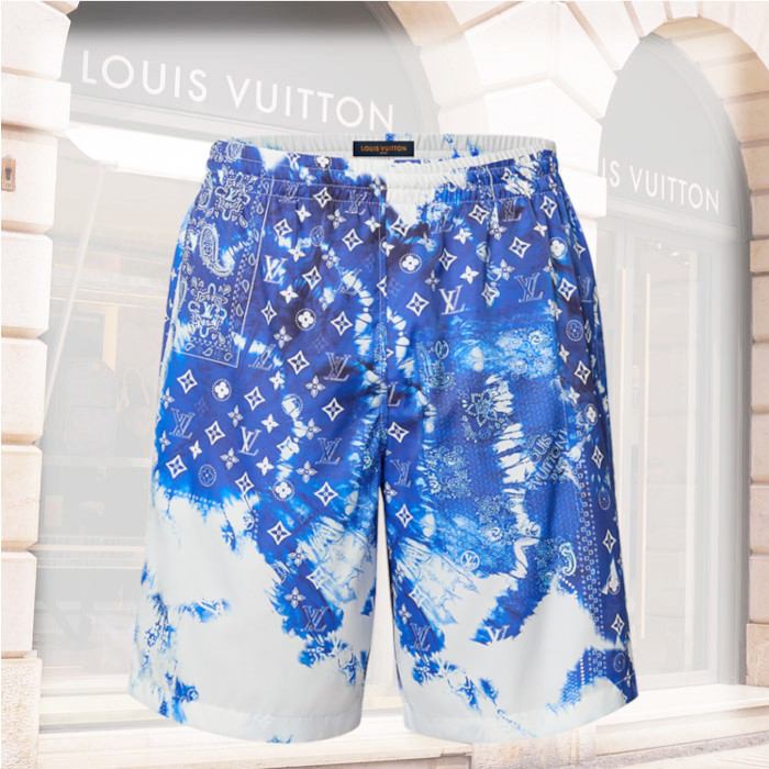 Louis Vuitton バンダナボードスイムショーツ 安い直送 メンズ