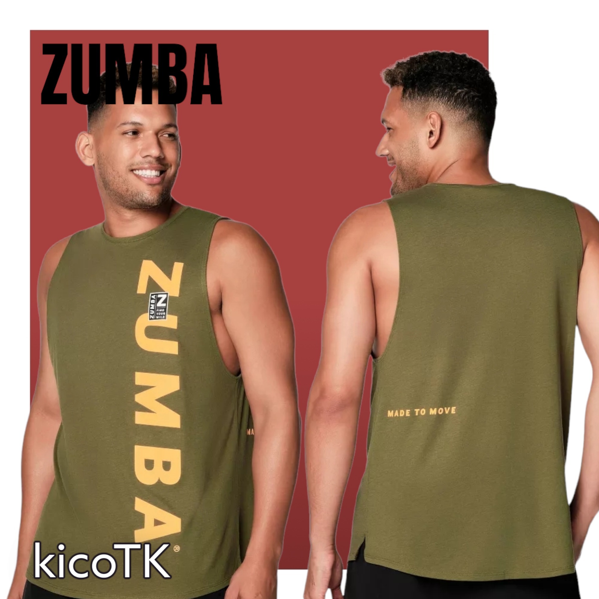 ZUMBA タンクトップ - トップス