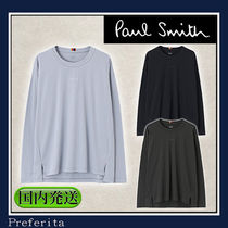 【Paul Smith】Tシャツ 長袖 ロゴエンブロイダリー コットン