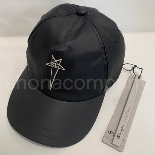 Rick Owens × Champion ロゴキャップ
