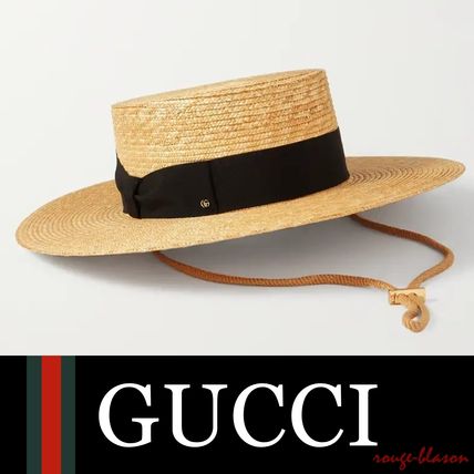 GUCCI(グッチ) ストローハット(レディース) - 海外通販のBUYMA