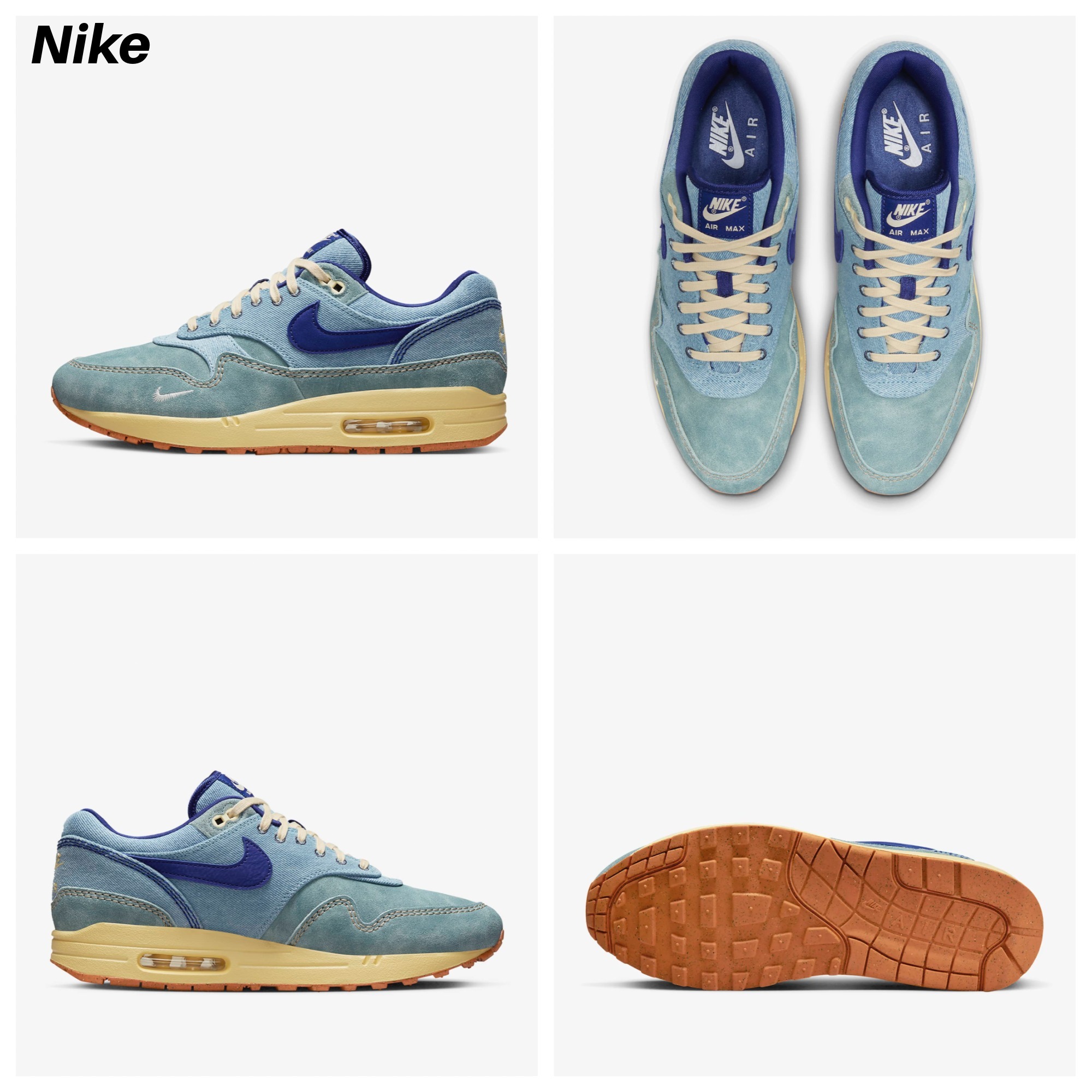 【NIKE】Nike Air Max 1 Premium Men's Shoes