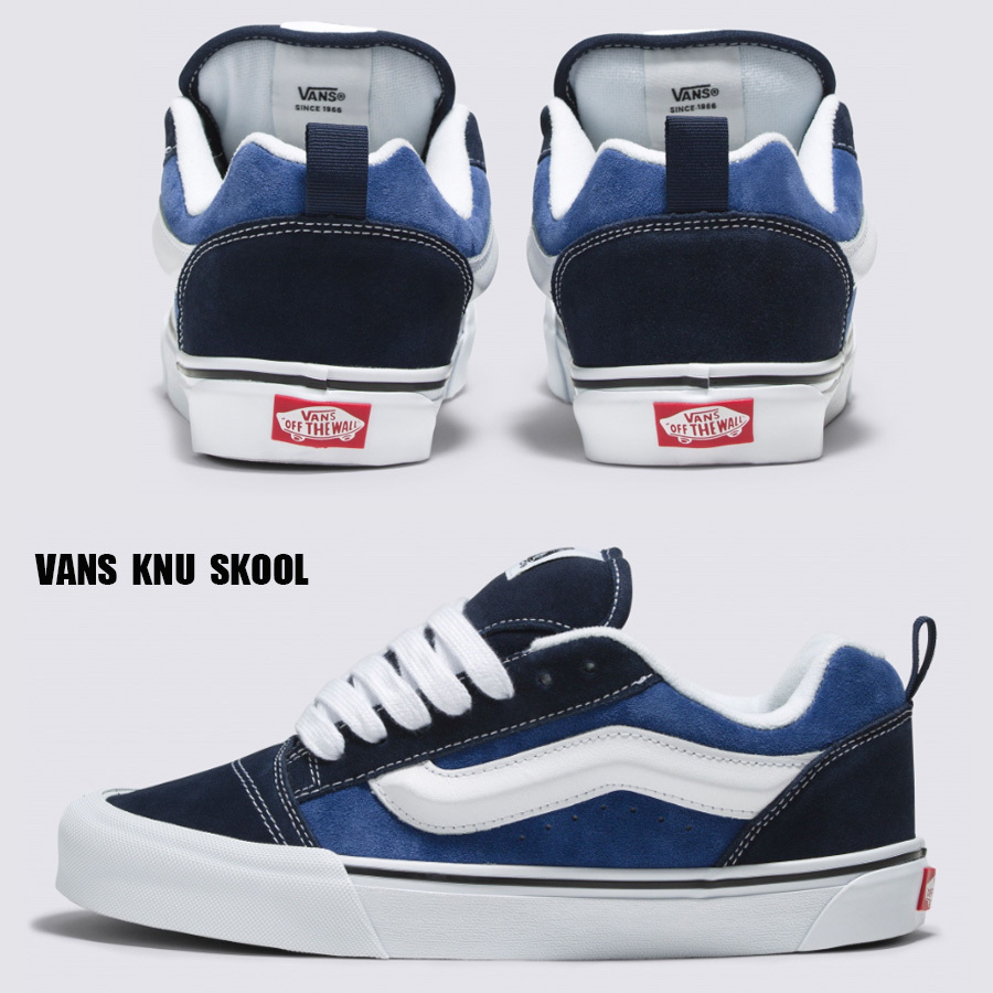 VANS★KNU SKOOL★兼用★NAVY/TRUE WHITE