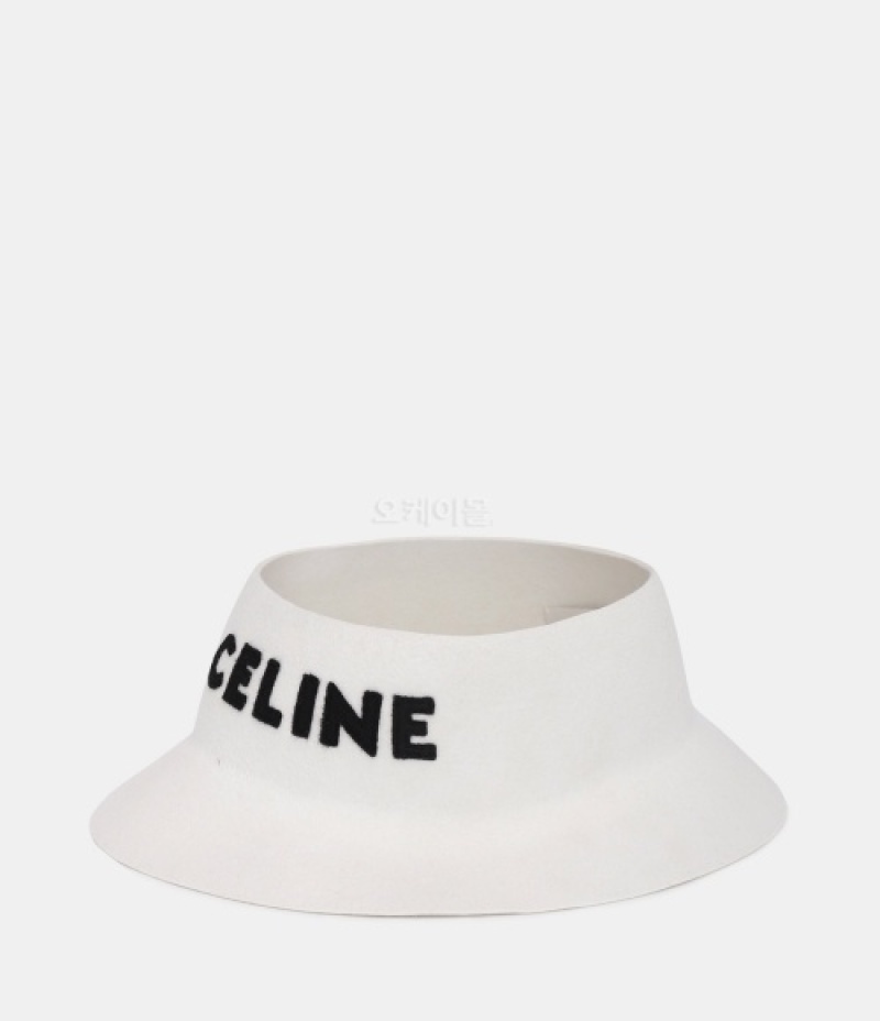 CELINE｜PEDORAS (CLOCHE HAT IN FELT (2AUV3749Q 010W))