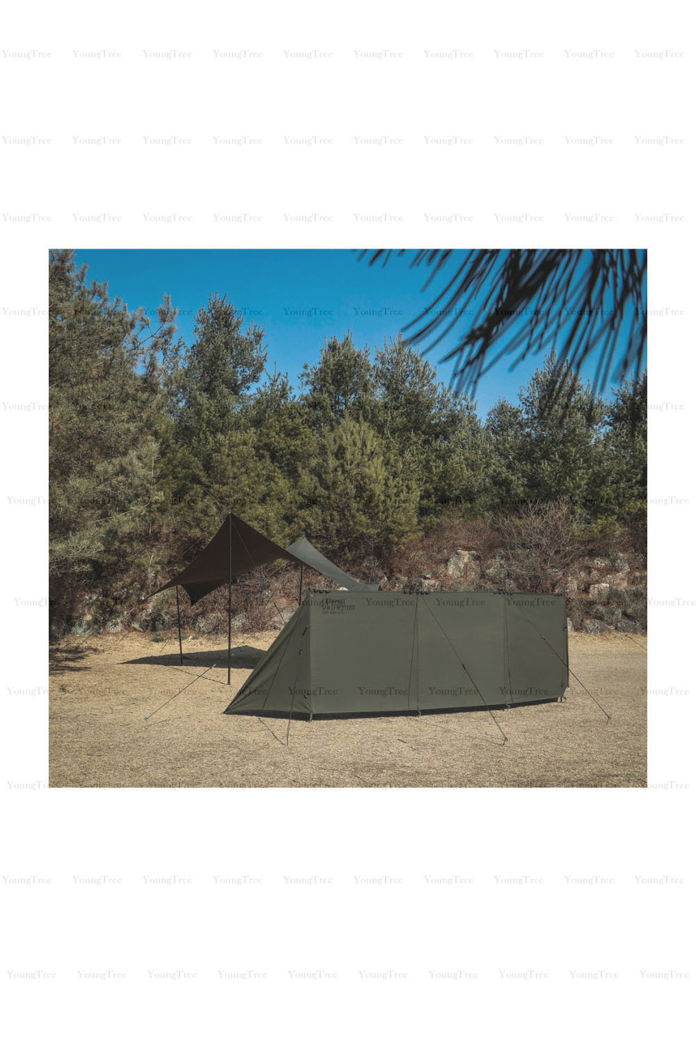 ☆LAND PAGE☆ Lettering Hexa Tarp レタリングヘキサタフ 2色
