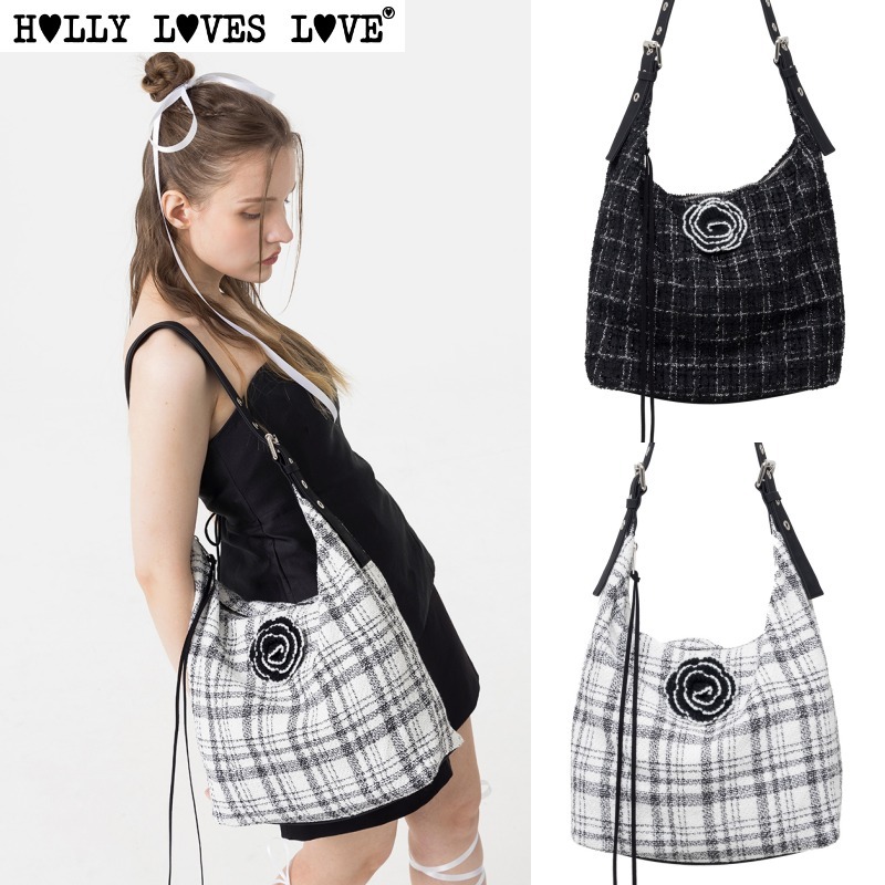 【HOLLY LOVES LOVE】Fudge Bag Tweed
