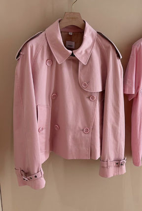 ピンク系 Burberry(バーバリー) トレンチコート(レディース