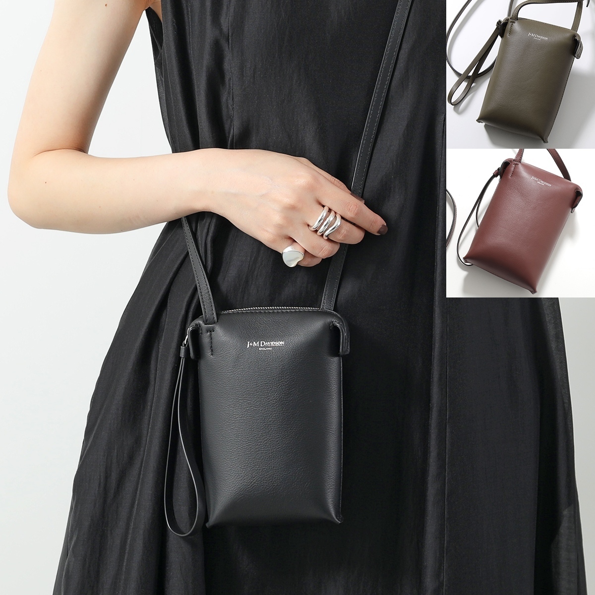 J&M DAVIDSON ショルダーバッグ COLLETTO MINI