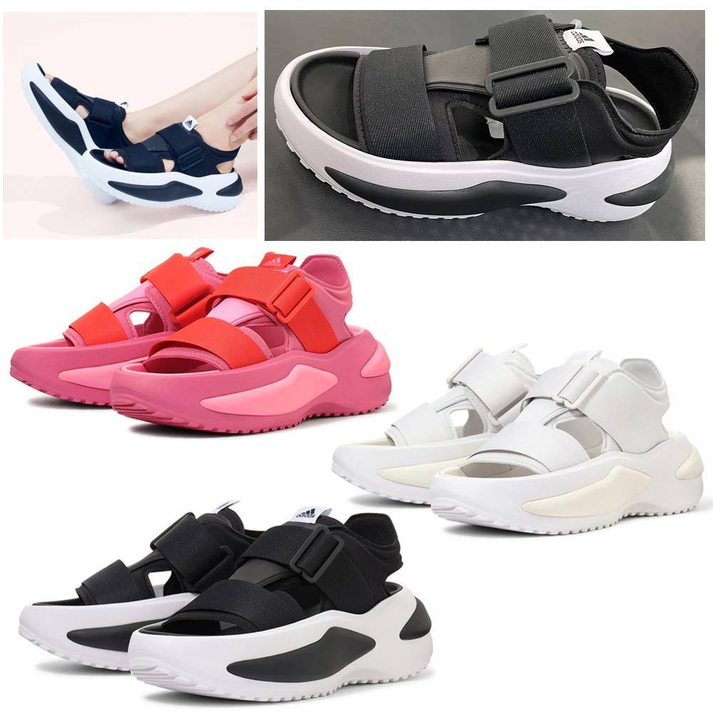 国内発★送料無料！トレンド厚底！adidas メハナ サンダル
