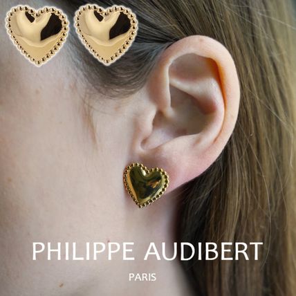 ハート Philippe Audibert(フィリップ オーディベール) ピアス